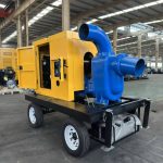Передвижная дизельная насосная установка ПДНУ BRZP-10 (YUCHAI 60 кВт, 500 м3/ч)